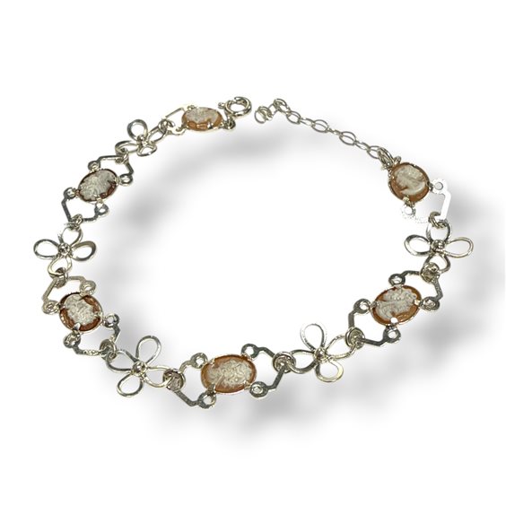 Pulsera Mandile 1922 Mujer Cammei  in Plata Conchiglia 2MBRCM20 - 2MBRCM20